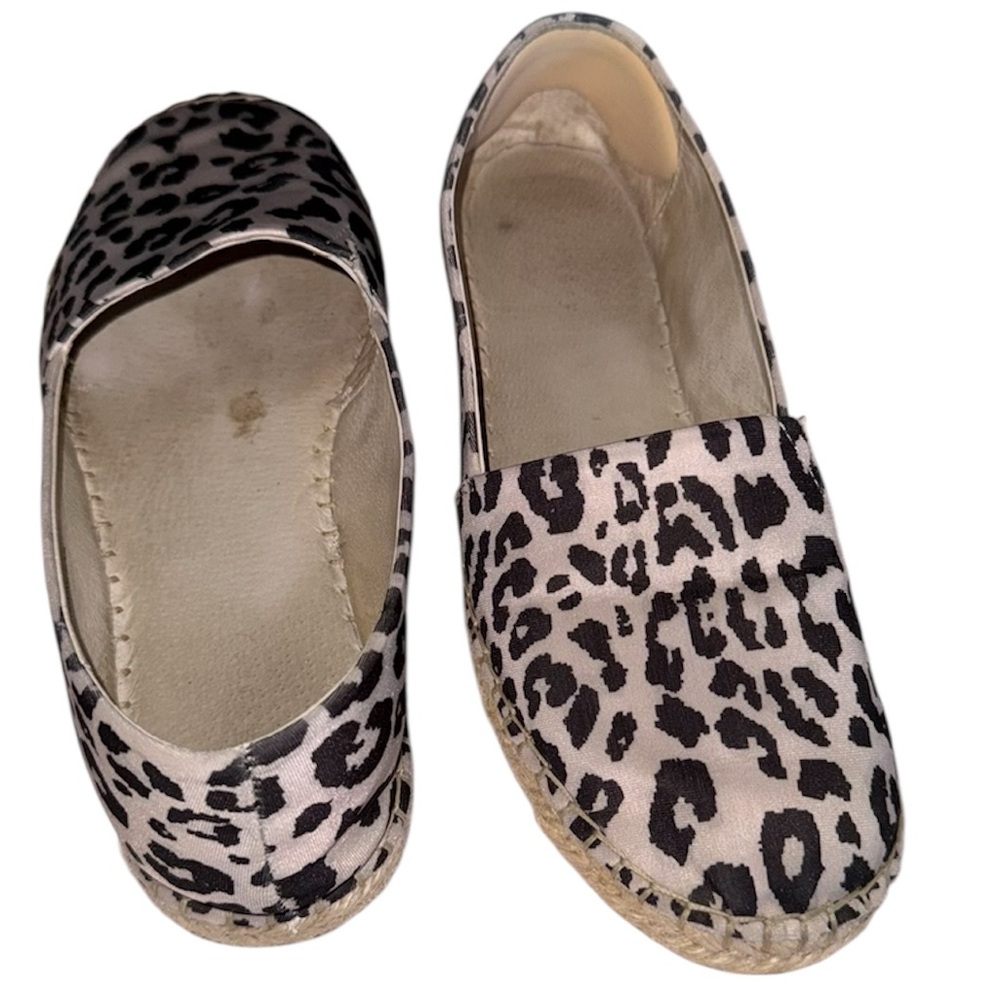 Sanctuary Havana Women’s Slip-On Animal Print Leopard Print Espadrille Flats